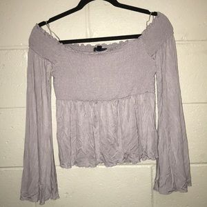 American Eagle off the shoulder top